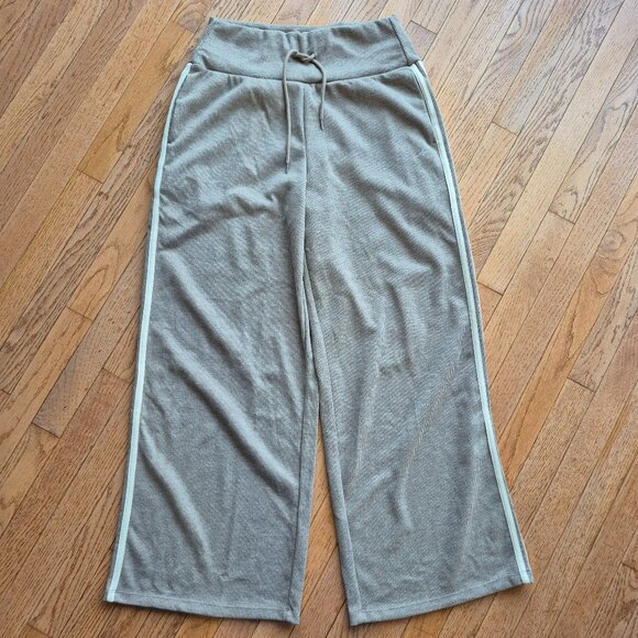 NWT HALARA Tummy Control Pants Rib Knit Wide Leg - Picture 3 of 14